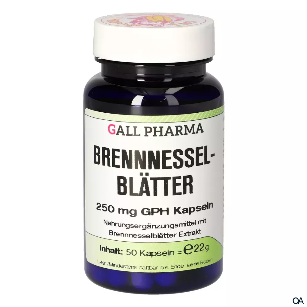 Gall Pharma Brennnesselblätter 250 mg Kapseln