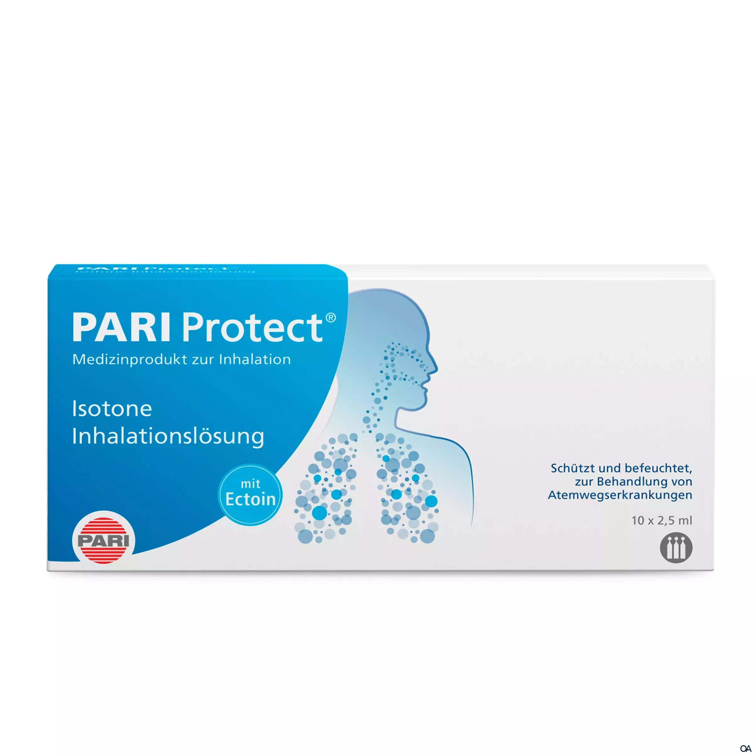 PARI Protect Inhalationslösung 10 x 2,5 ml