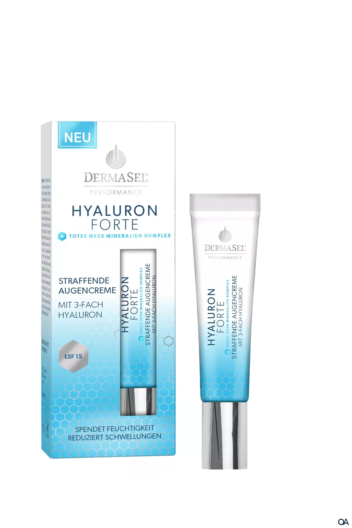 Dermasel Hyaluron Forte straffende Augencreme