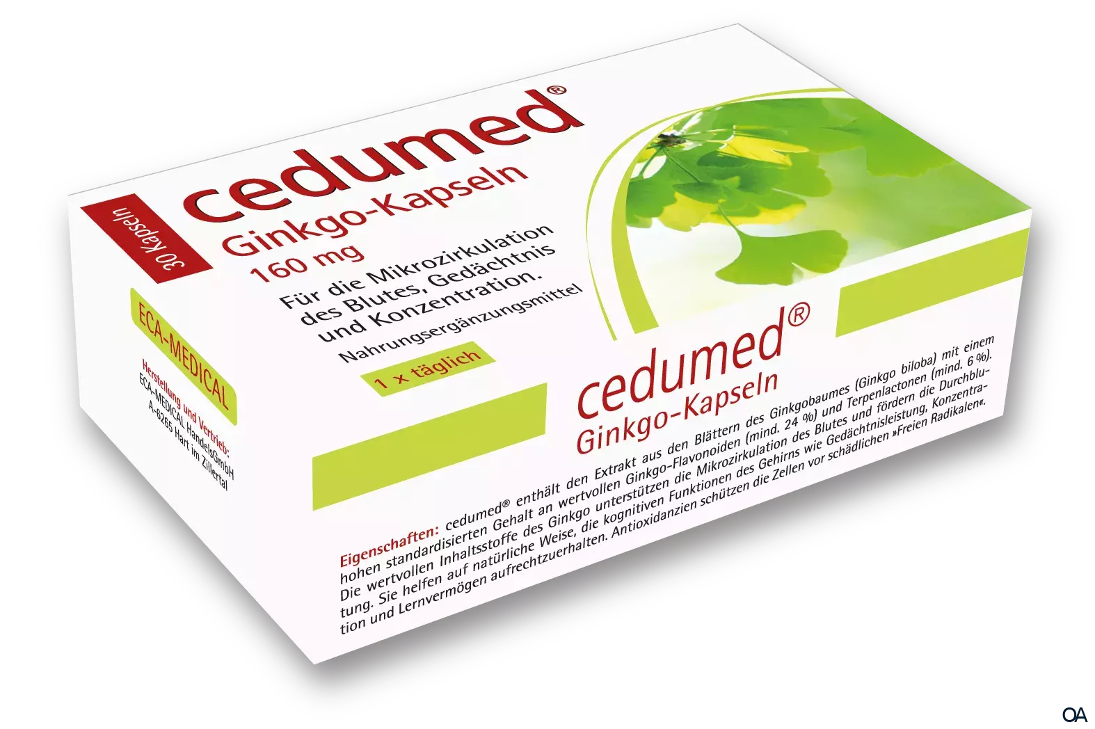 cedumed® Ginkgo-Kapseln