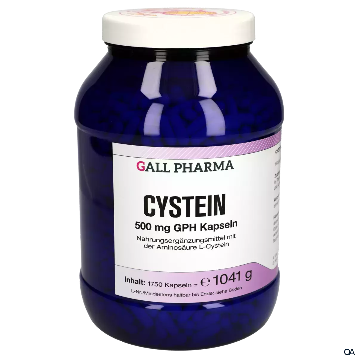 Gall Pharma Cystein 500 mg Kapseln