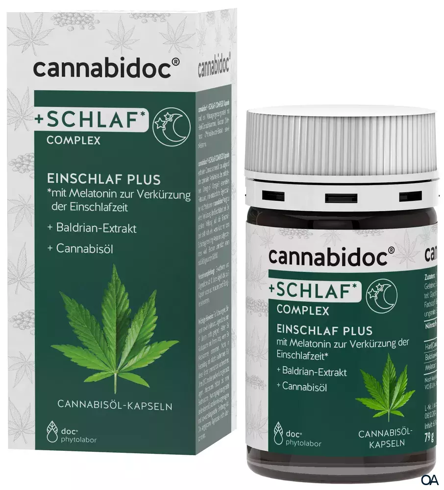 cannabidoc® + Schlaf* Complex Kapseln