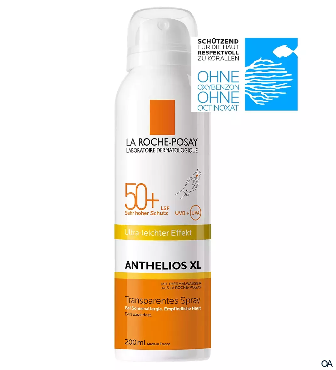 La Roche-Posay Anthelios Transparentes Körperspray LSF50+