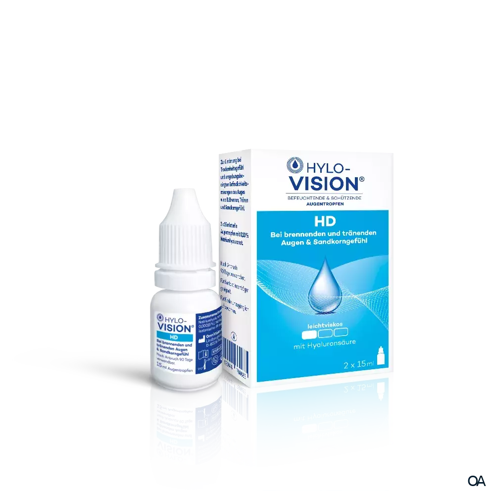 Hylo-Vision® HD Augentropfen 2x15ml