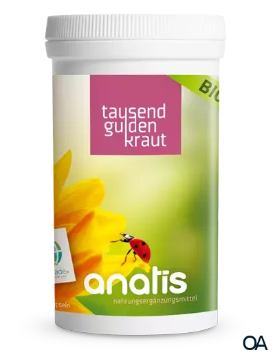 anatis Tausendguldenkraut BIO Kapseln