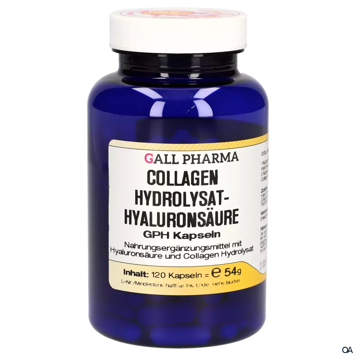 Gall Pharma Collagen Hydrolysat-Hyaluronsäure Kapseln