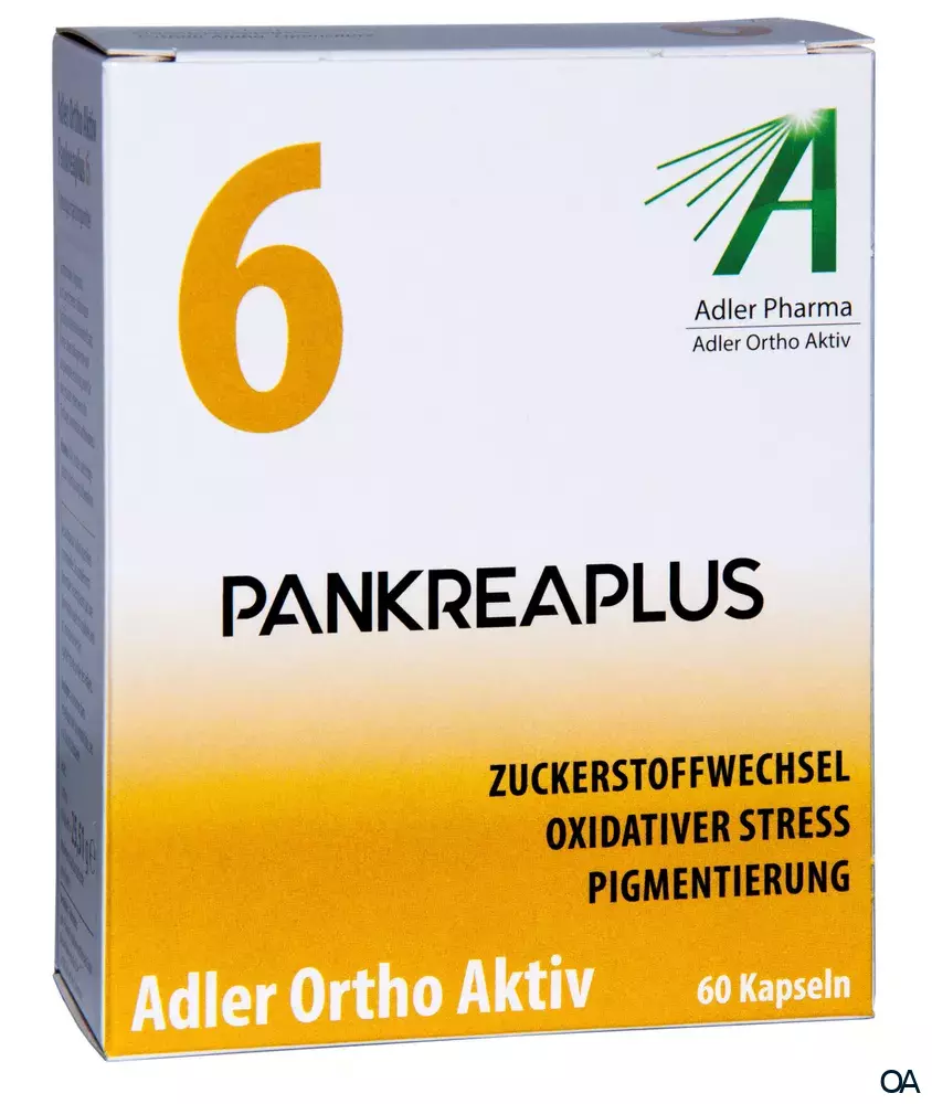 Adler Ortho Aktiv Nr. 6 Pankreaplus Kapseln