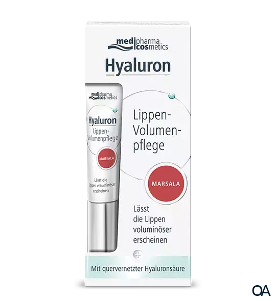 medipharma cosmetics Hyaluron Lippen-Volumenpflege Marsala