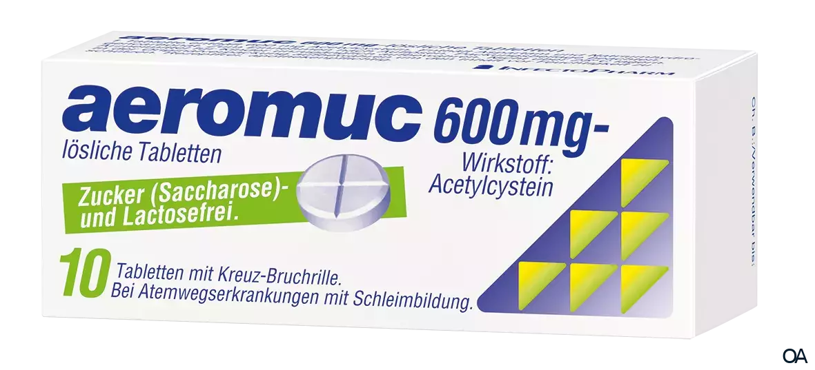 Aeromuc 600 mg lösliche Tabletten