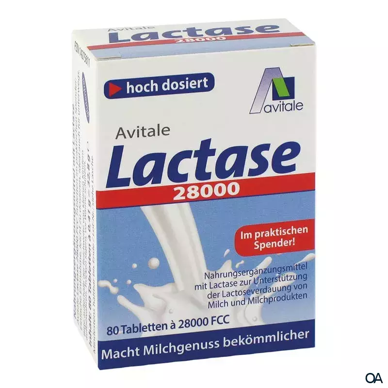 Avitale Lactase 28000 FCC Tabletten