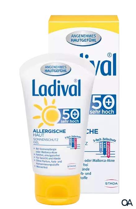 Ladival® Allergische Haut Sonnenschutz Gel Gesicht LSF 50+