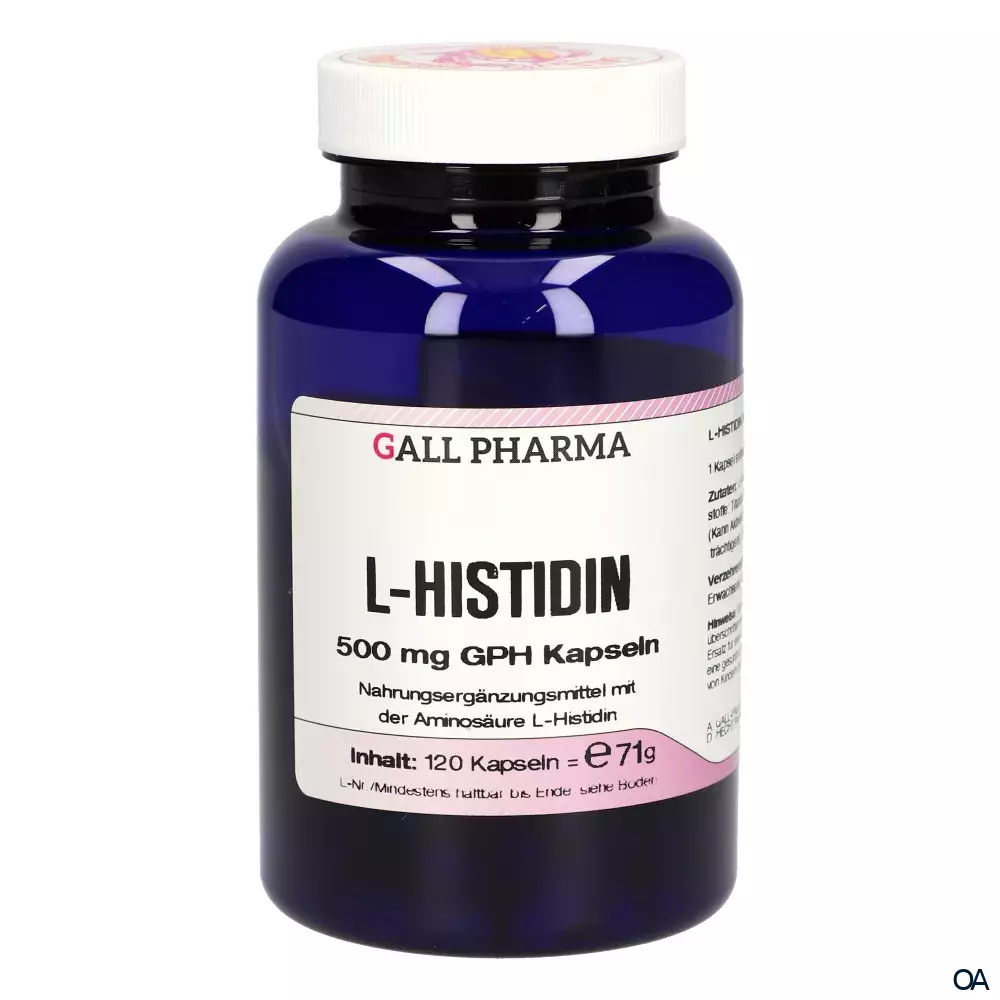 Gall Pharma L-Histidin 500 mg Kapseln