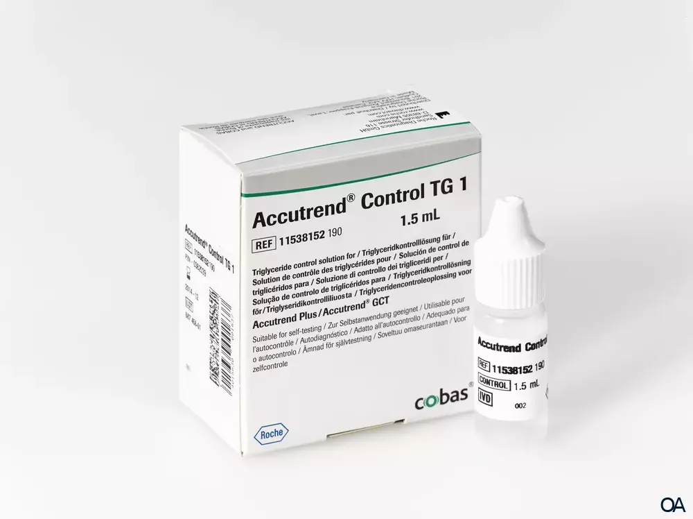 Accutrend Control TG 1 Triglycerid-Kontrolllösung