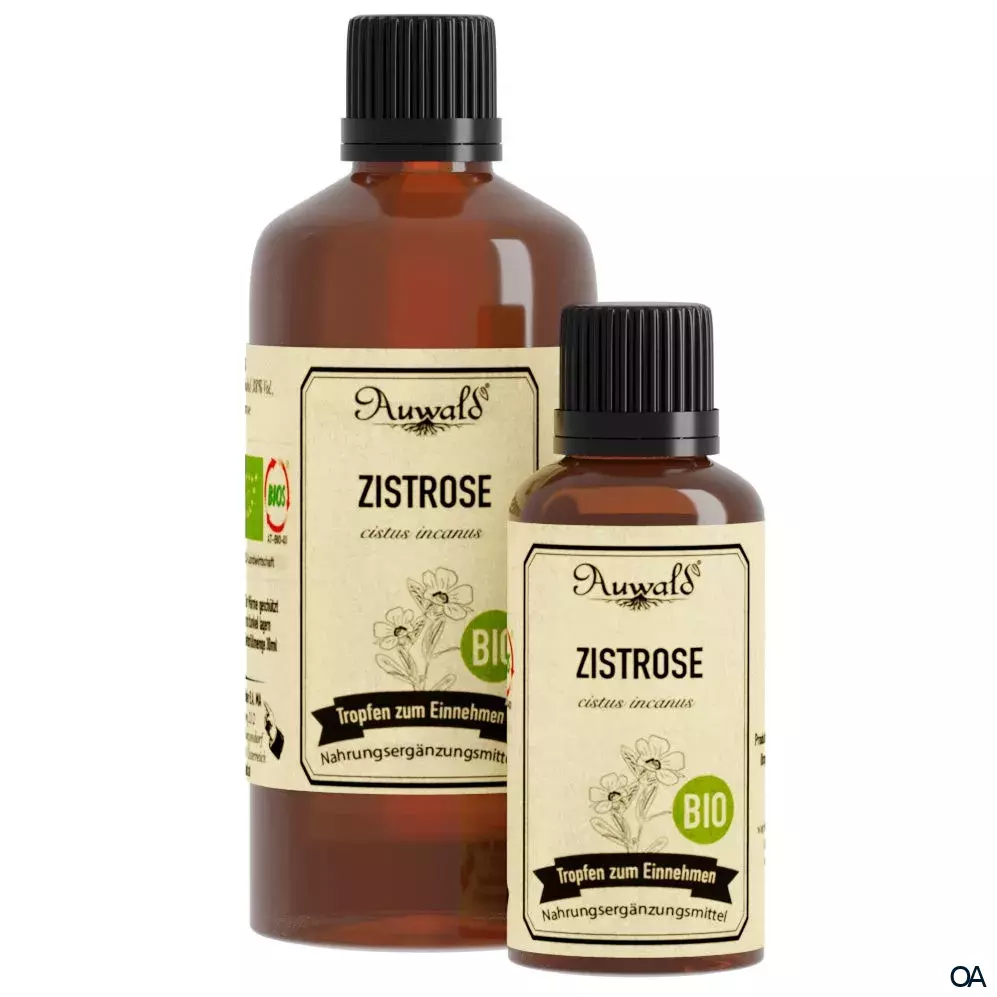 Auwald® Zistrose - BIO Tropfen (Auszug, Extrakt, Essenz)