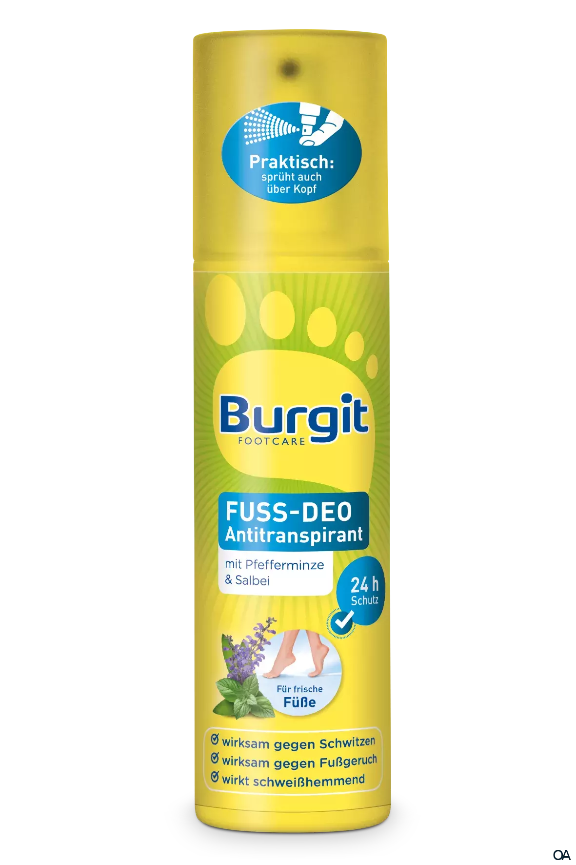 Burgit Footcare Fuß-Deo Antitranspirant