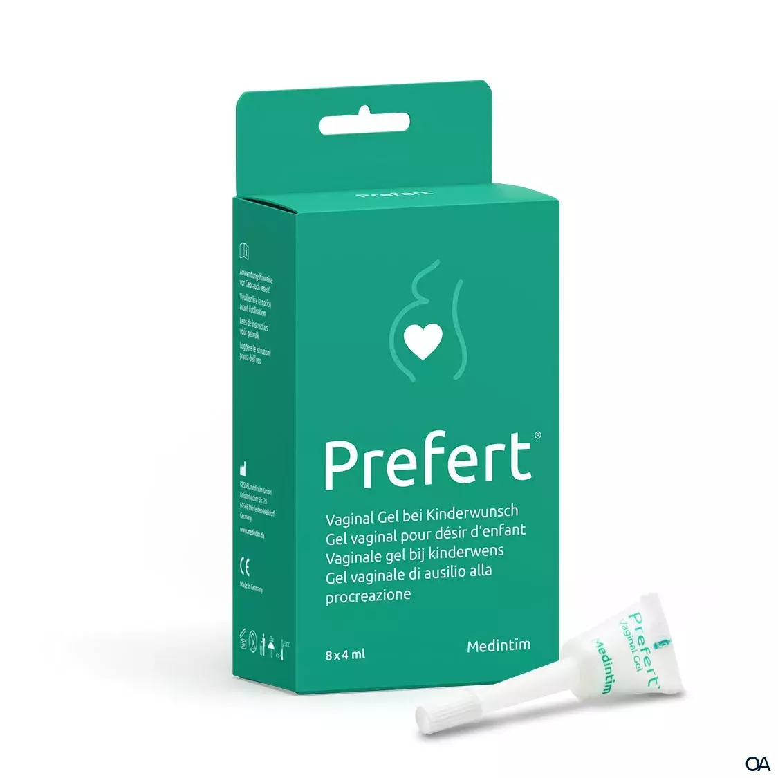 Prefert® Vaginal Gel bei Kinderwunsch 8 x 4 ml