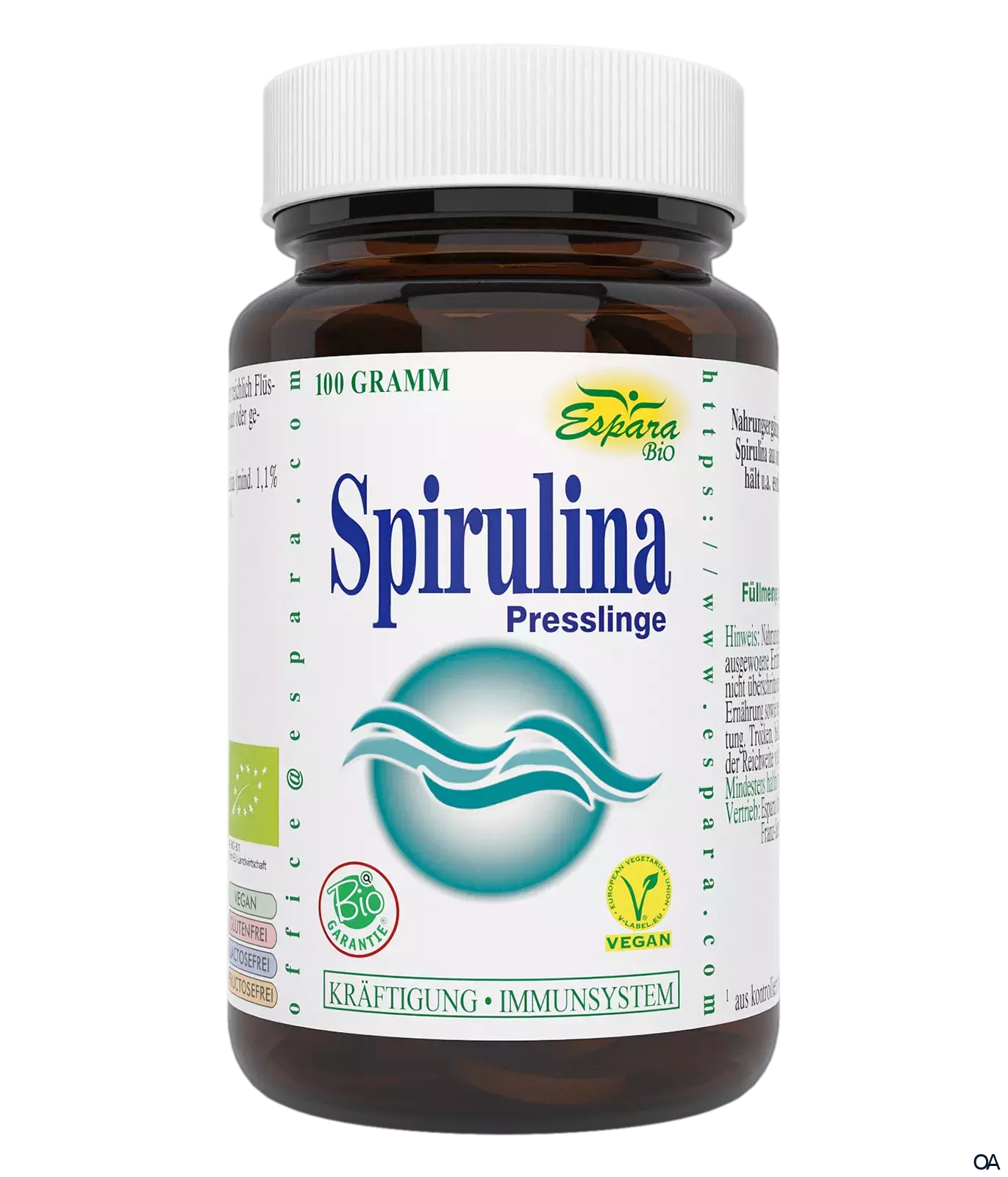 Espara Spirulina BIO Presslinge