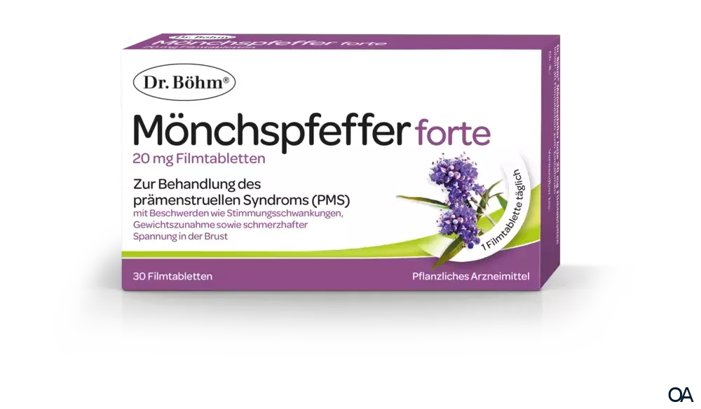 Dr. Böhm® Mönchspfeffer forte 20 mg Filmtabletten