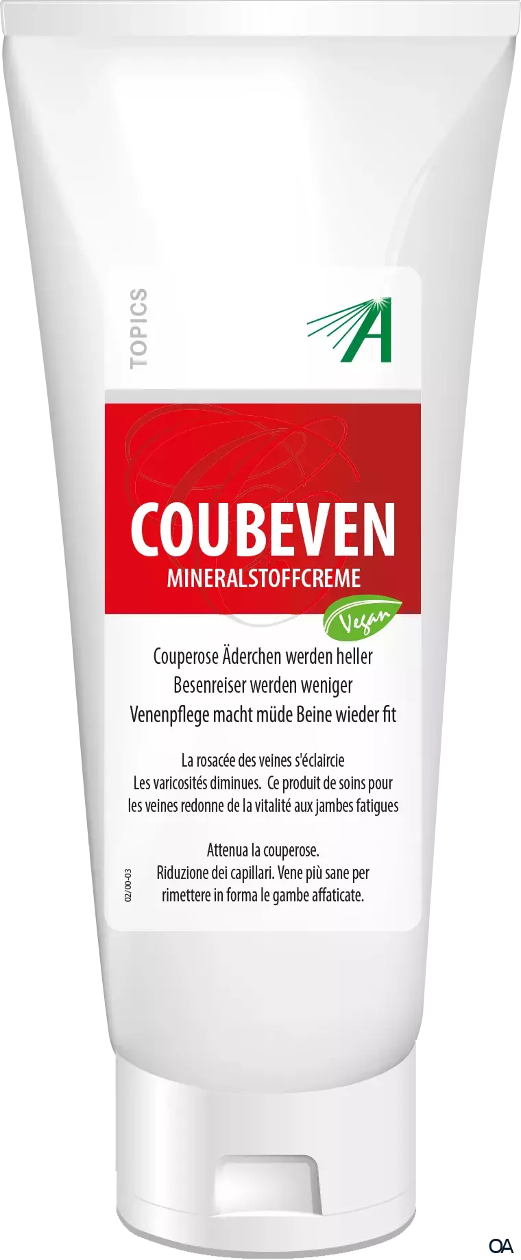 Adler Topics CouBeVen Mineralstoffcreme