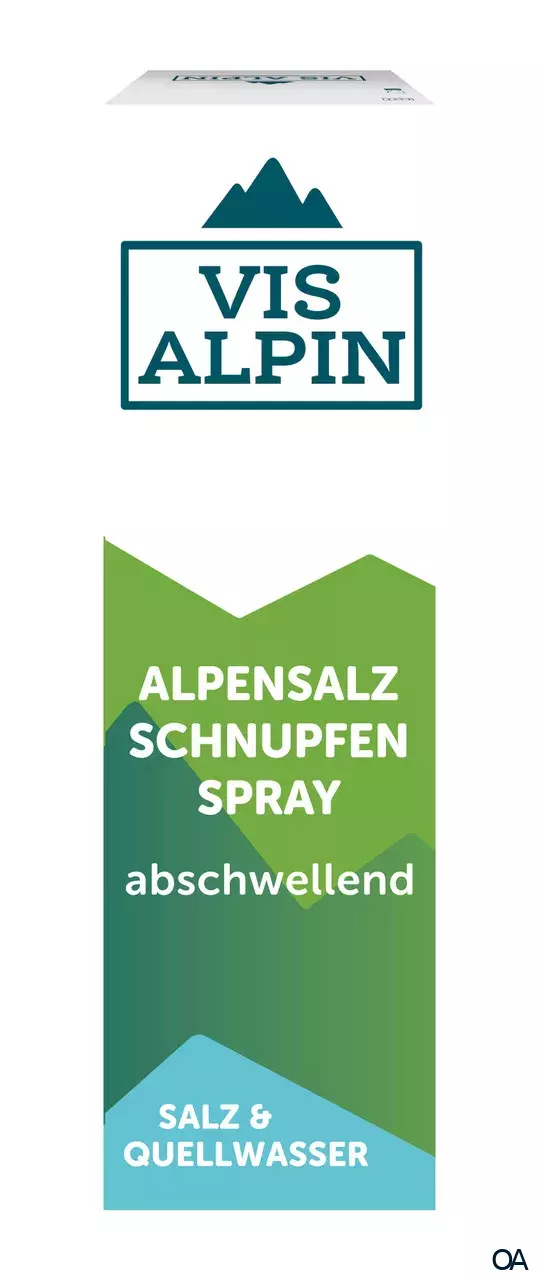 VIS ALPIN Alpensalzschnupfenspray