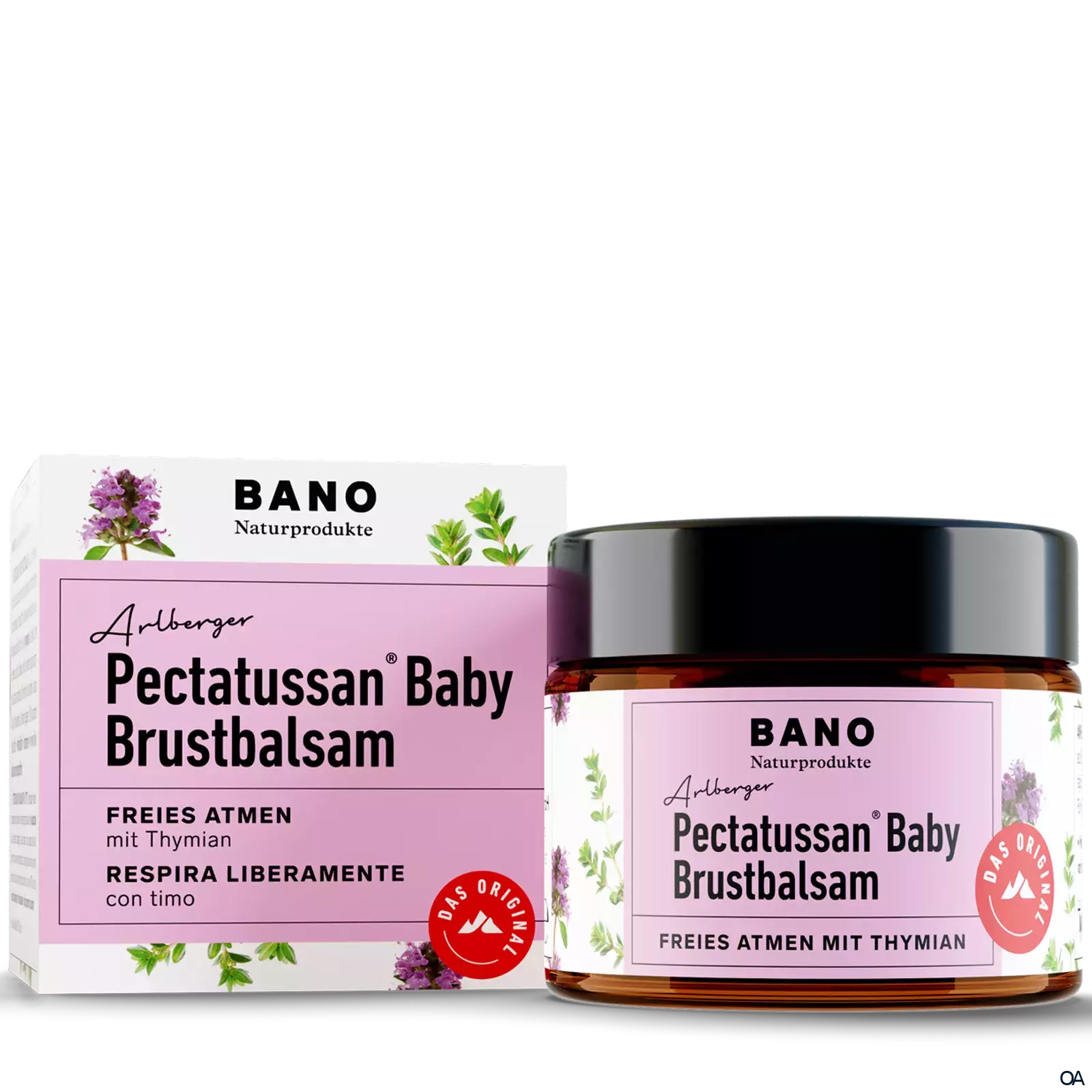 BANO Arlberger Pectatussan Baby Brustbalsam