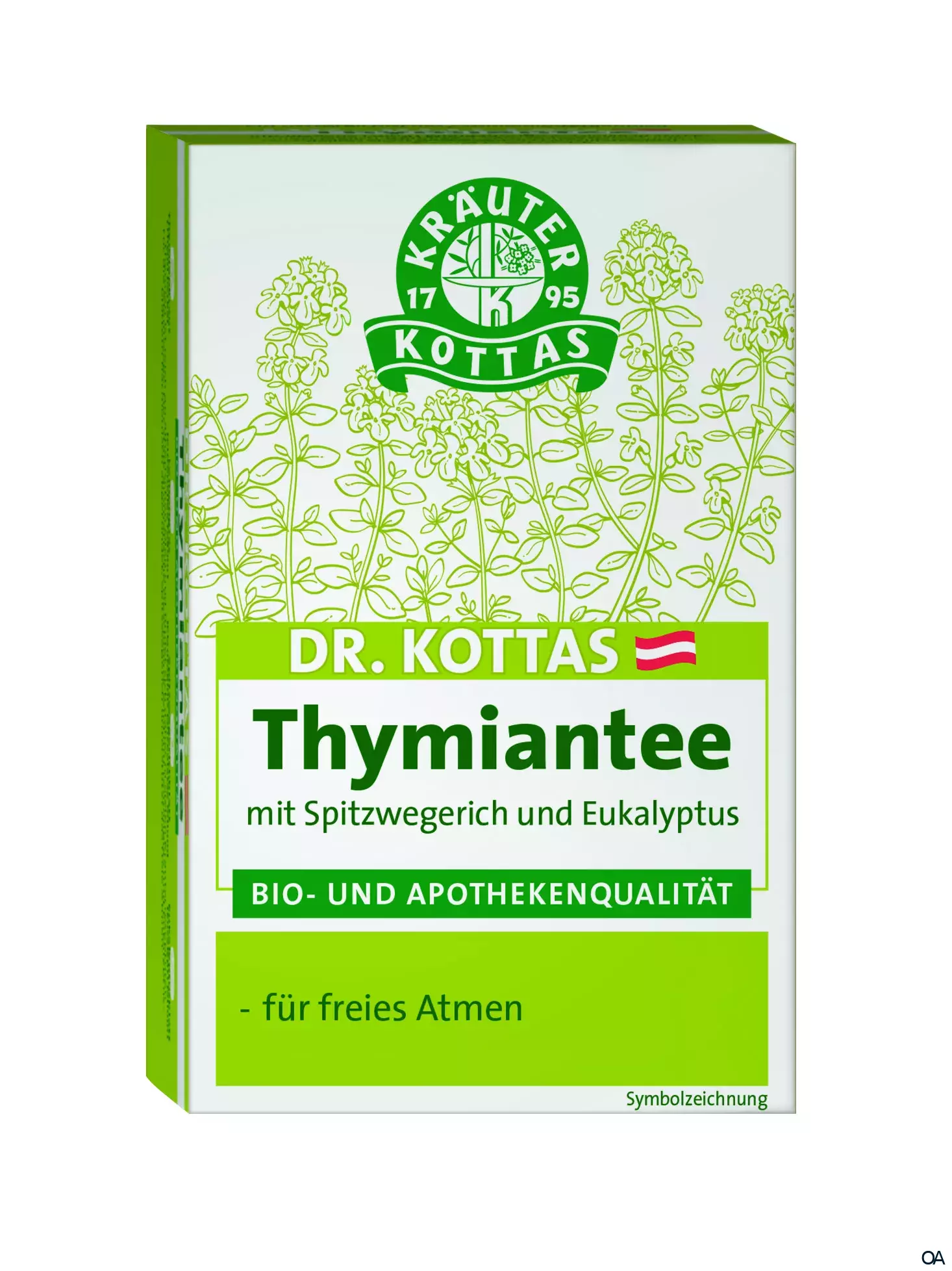 Dr. Kottas Thymiantee mit Spitzwegerich und Eukalyptus