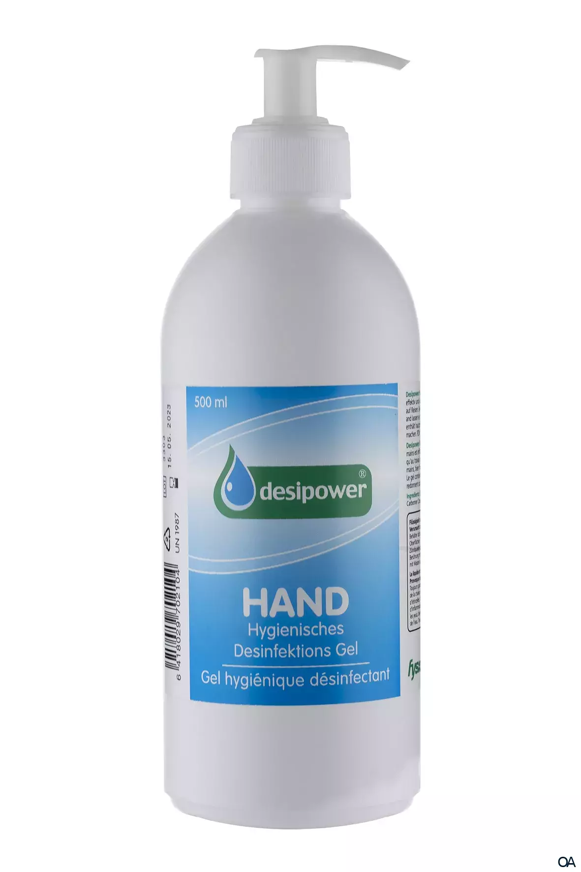 Desipower® Hand Desinfektions-Gel Pumpspender