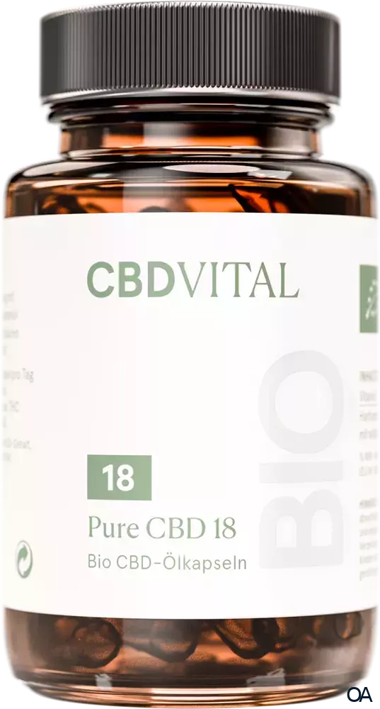 CBD VITAL Pure CBD 18 (10%) Kapseln