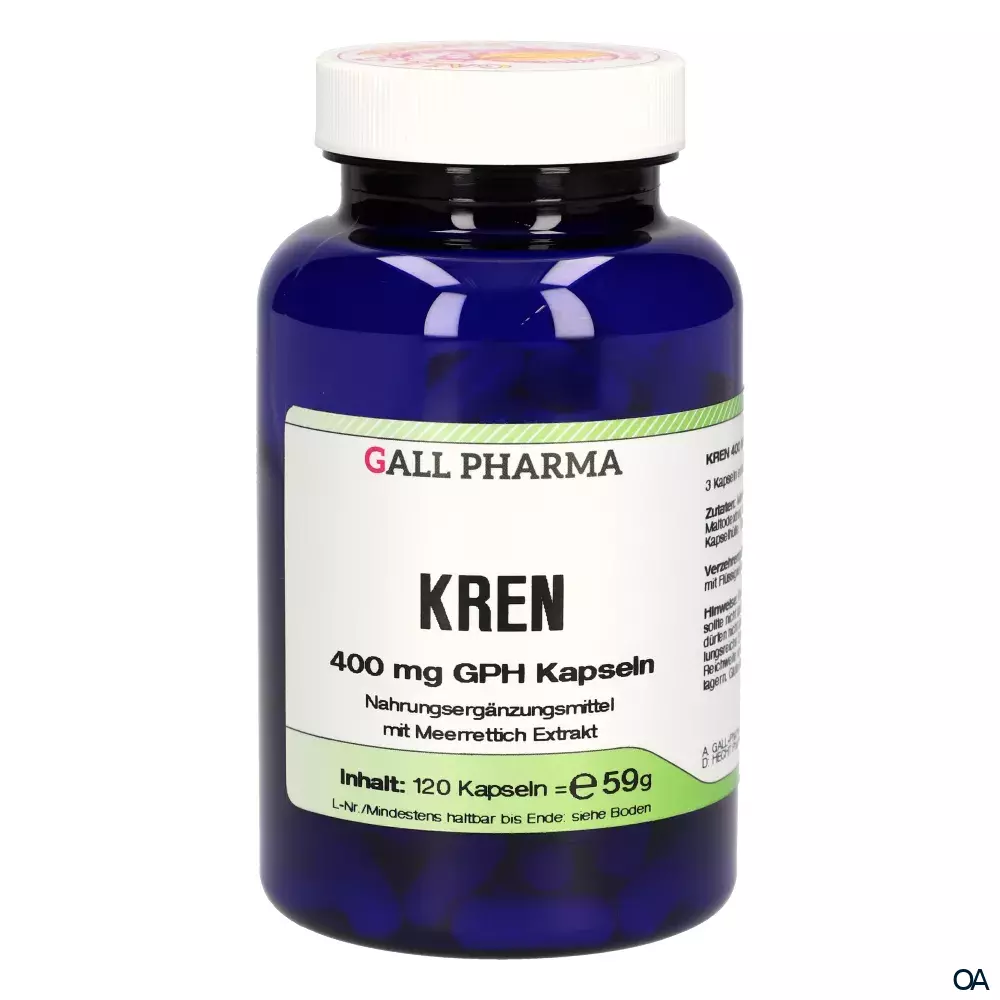 Gall Pharma Kren 400 mg Kapseln