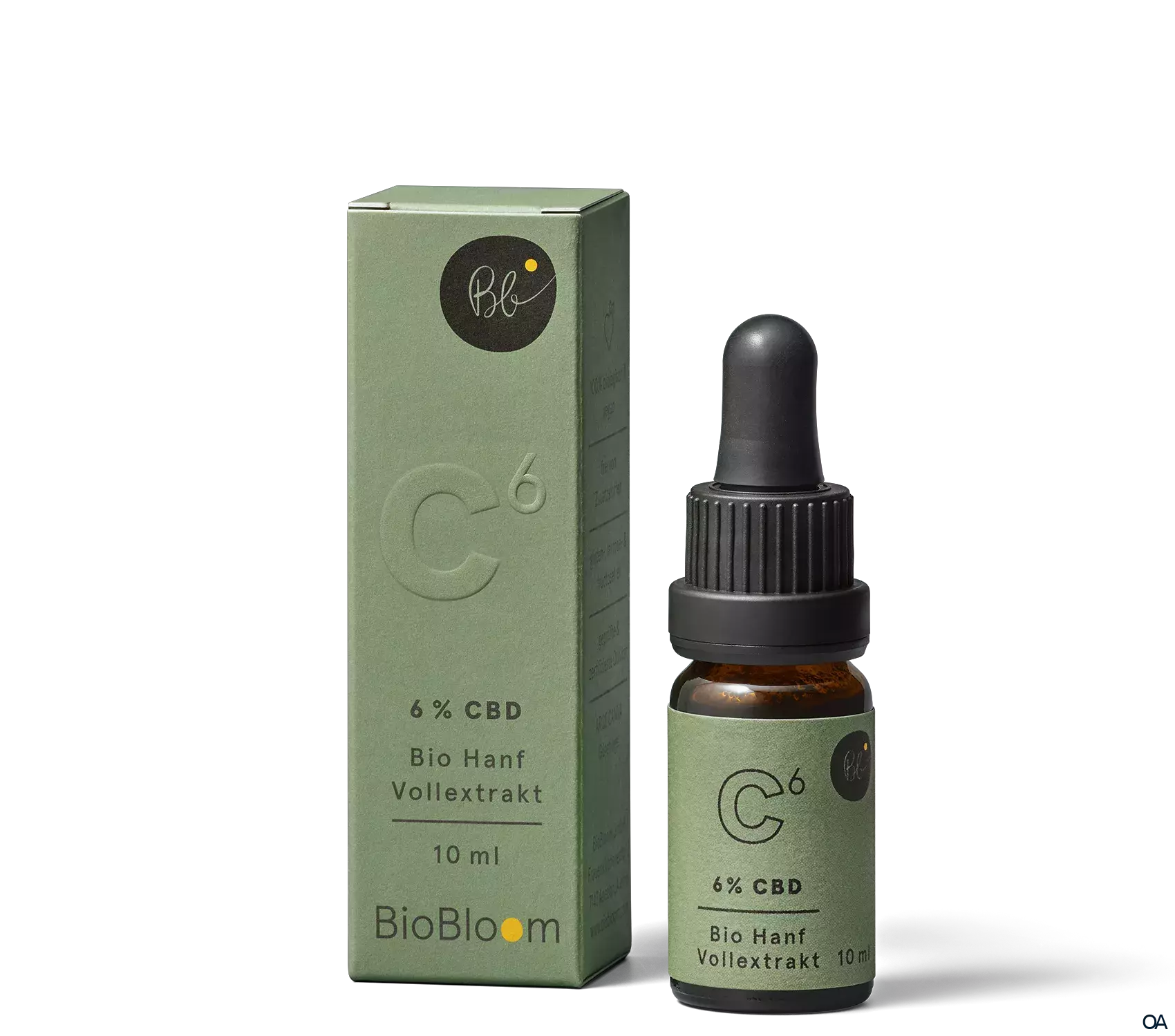 BioBloom Hanf Vollextrakt 6% Bio CBD Öl