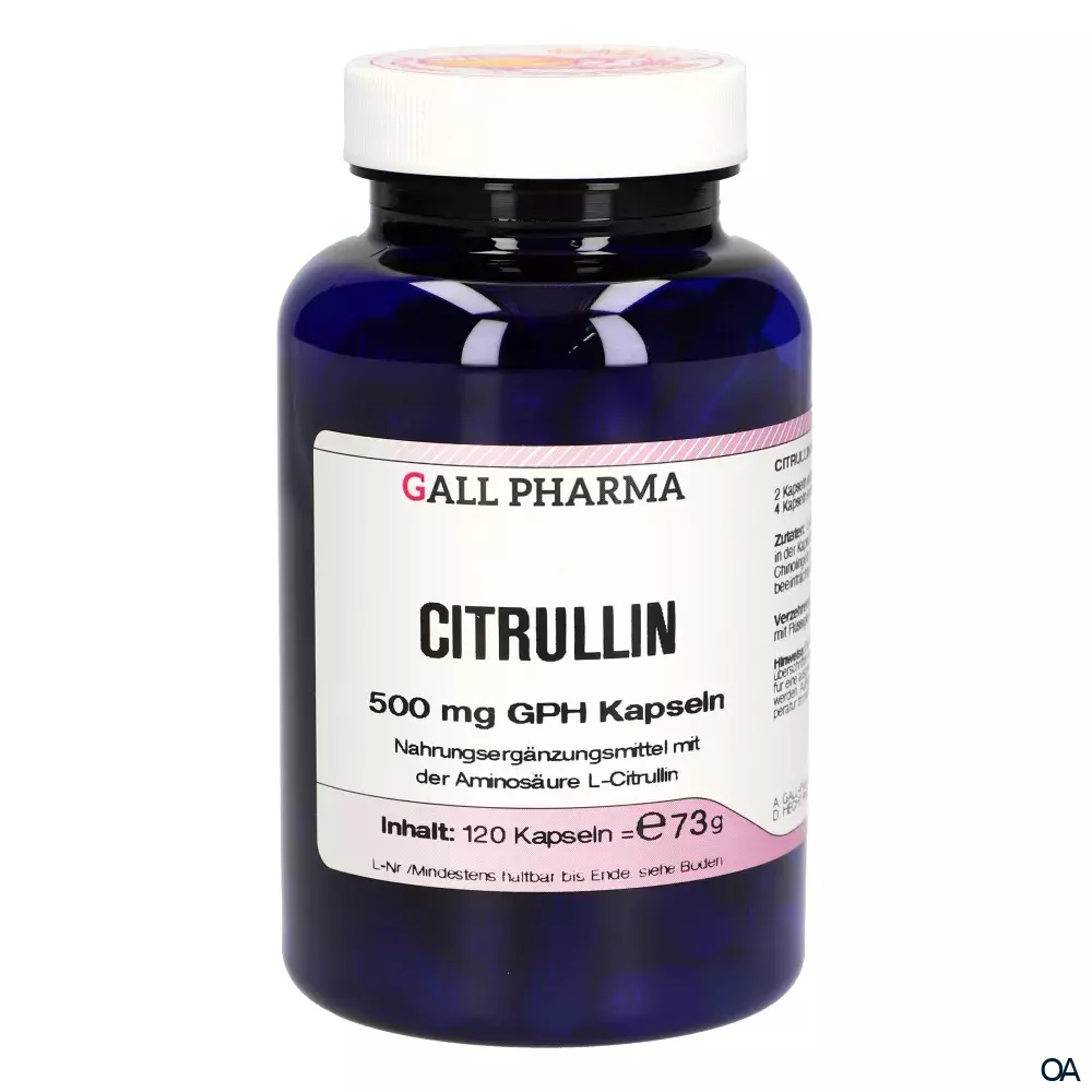 Gall Pharma Citrullin 500 mg Kapseln