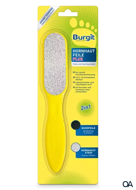 Burgit Footcare Hornhaut Feile Plus