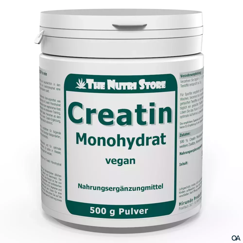 The Nutri Store Creatin Monohydrat Pulver