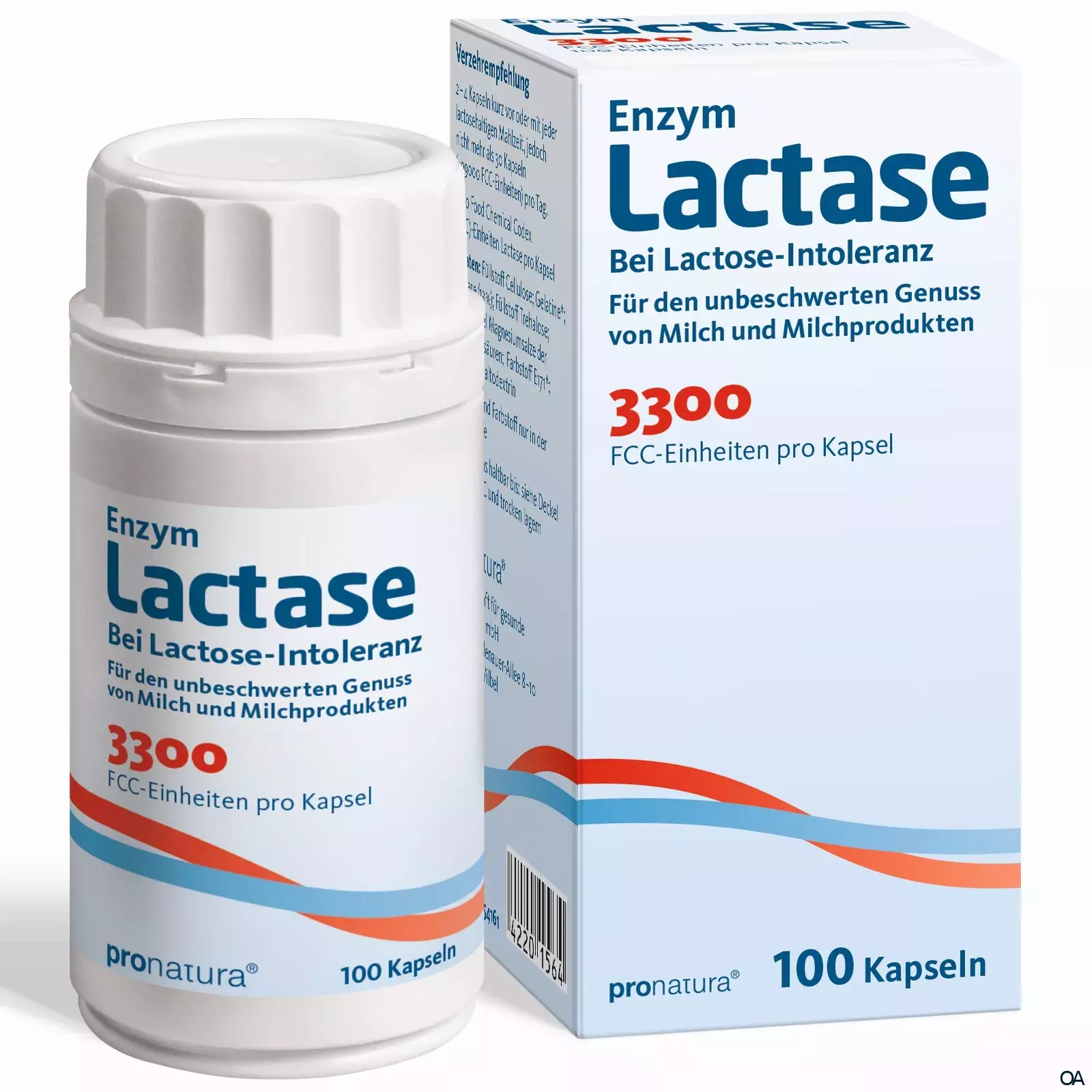 pronatura® Enzym Lactase 3300 FCC Kapseln