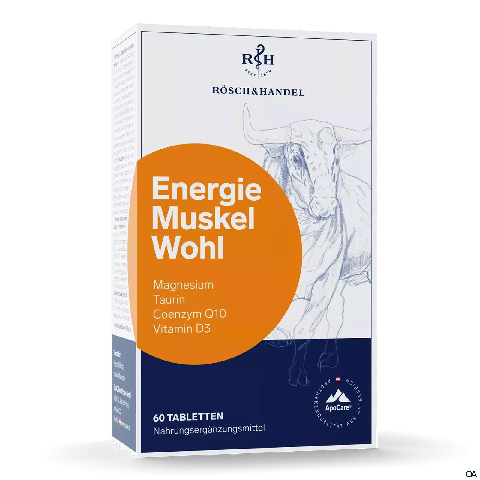 ApoCare Energie & Muskel Wohl Tabletten