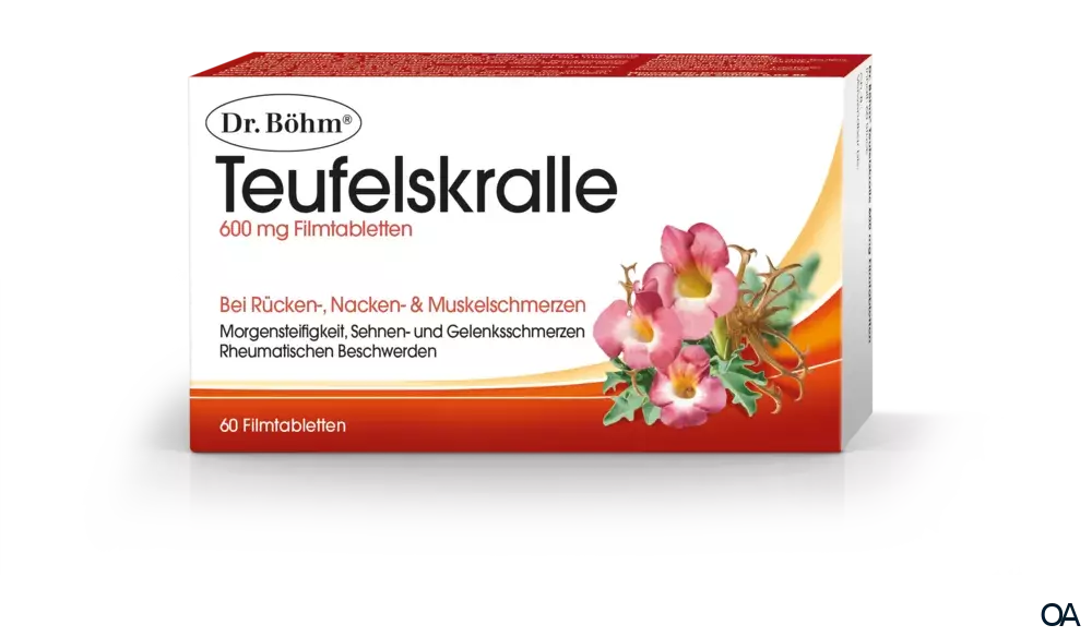 Dr. Böhm® Teufelskralle 600 mg Filmtabletten