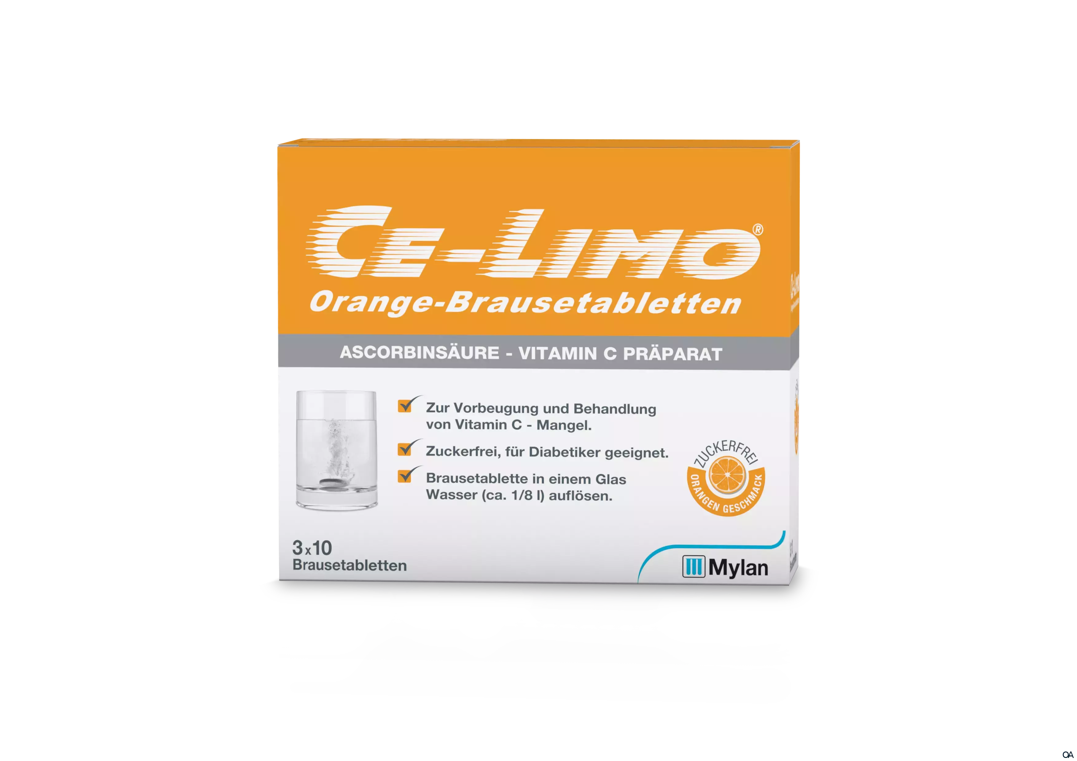 Ce-Limo® Orange Brausetabletten