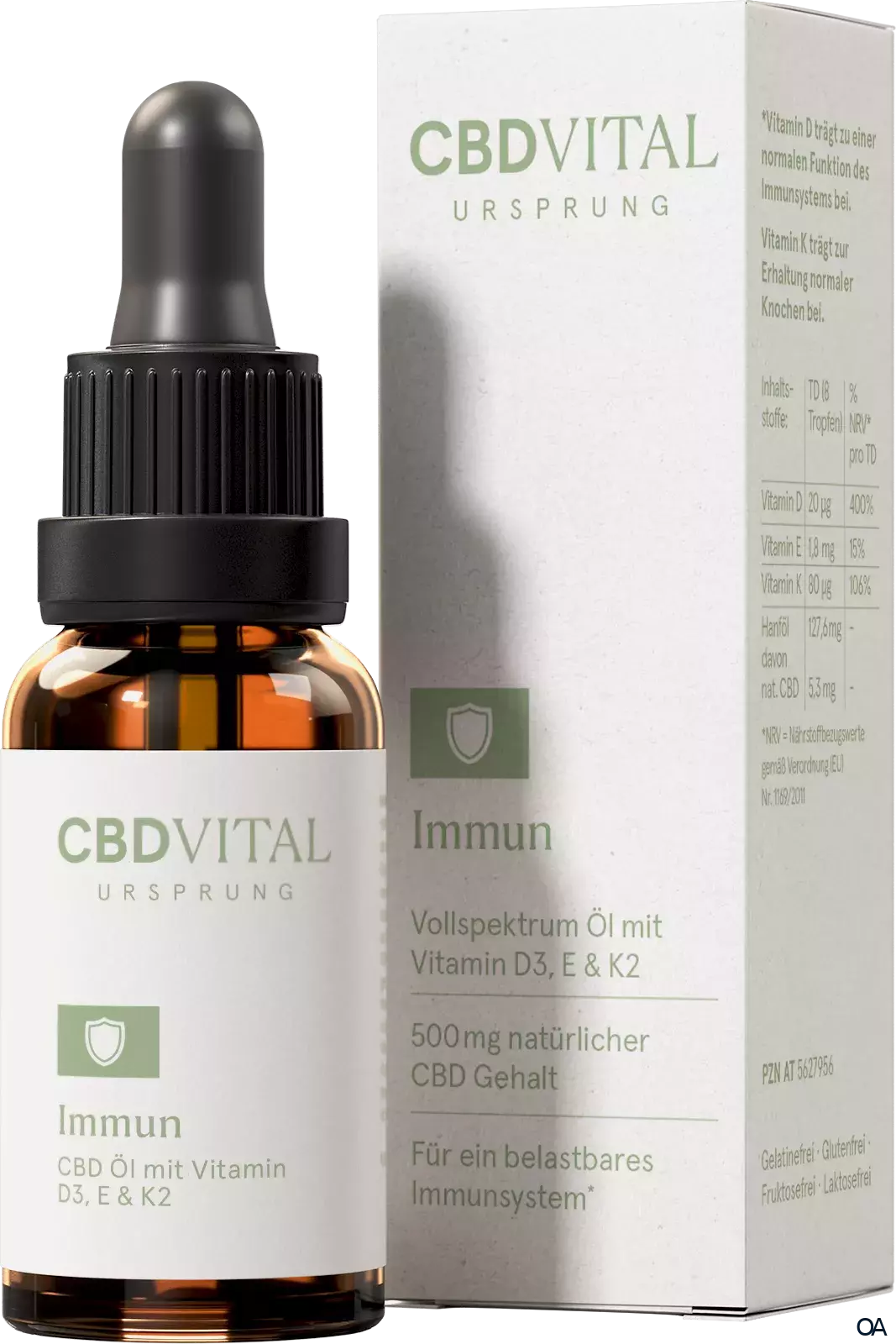 CBD VITAL Ursprung Immun Tropfen