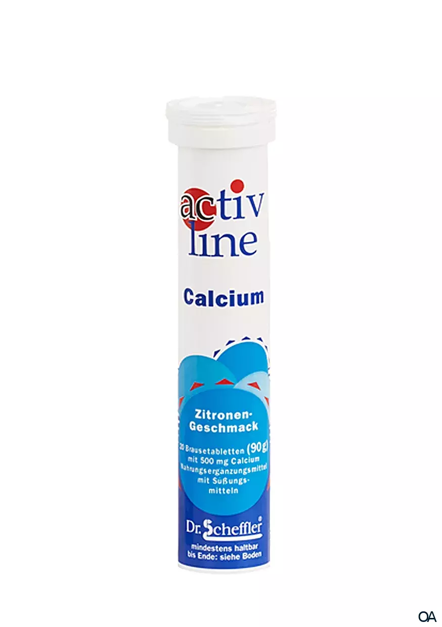 ADDITIVA® Activline Calcium Brausetabletten - Zitrone