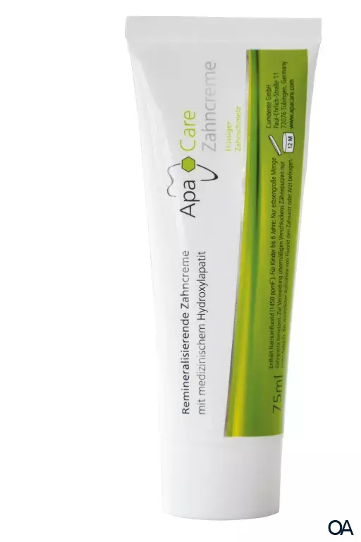 ApaCare Remineralisierende Zahncreme 75ml