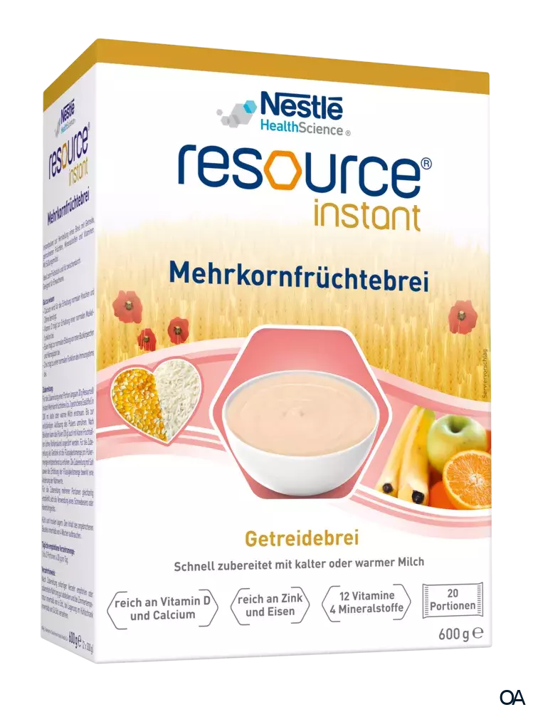 Resource® Instant Mehrkornfrüchtebrei