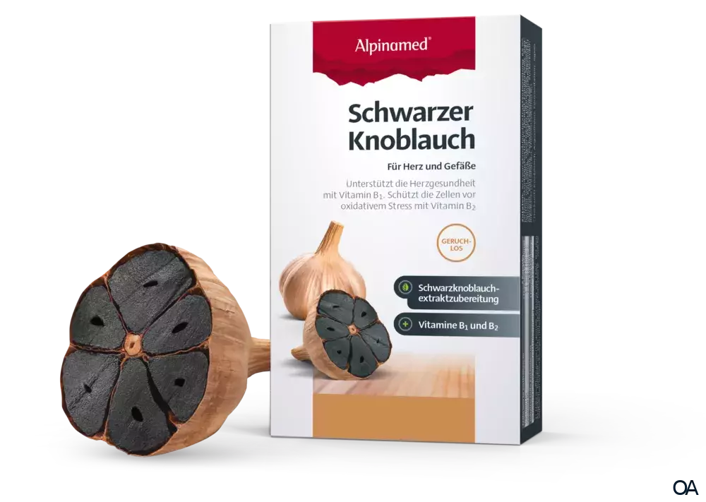 Alpinamed® Schwarzer Knoblauch vegan Kapseln