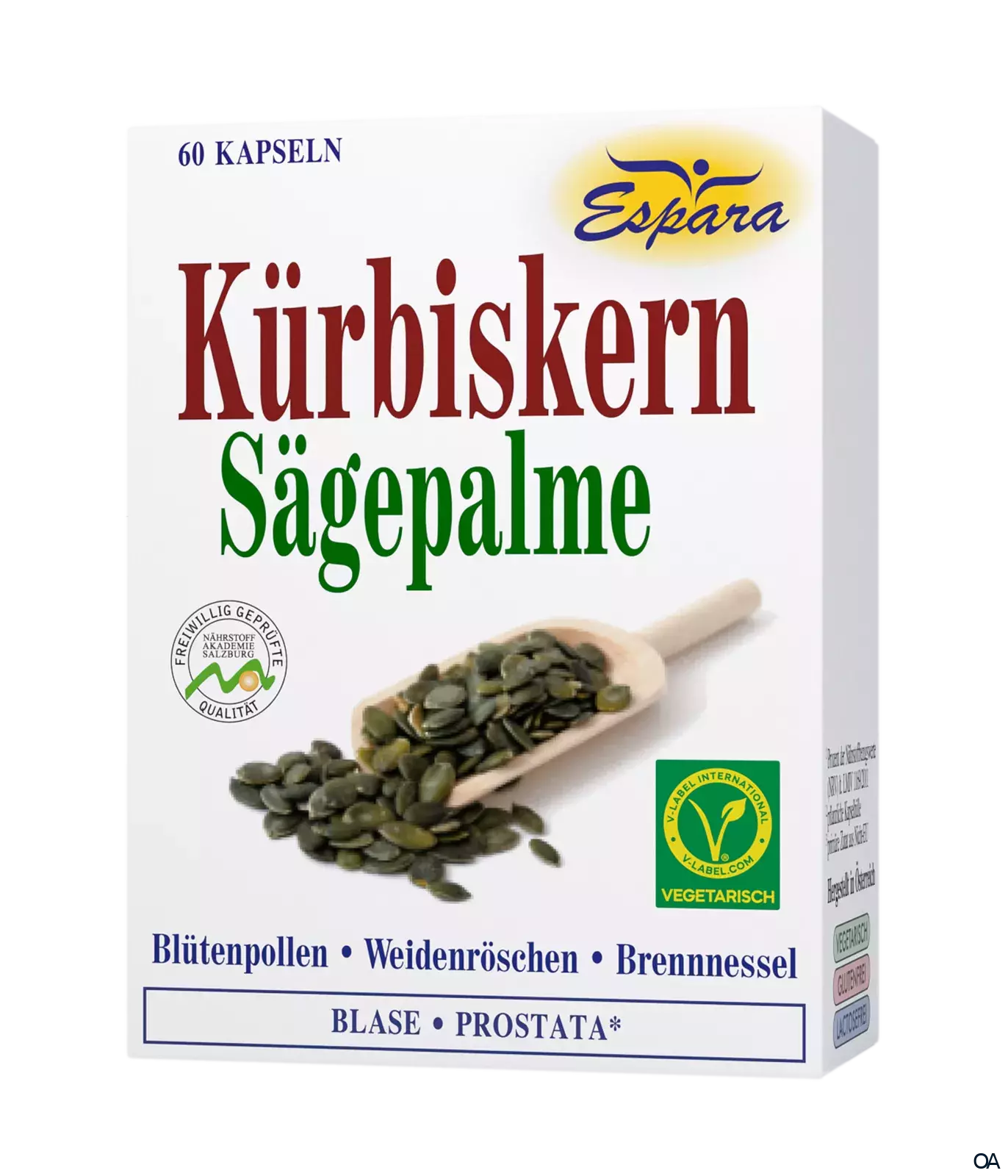 Espara Kürbiskern-Sägepalme Kapseln