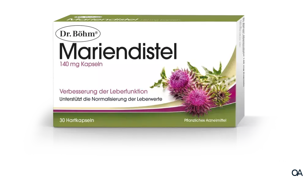 Dr. Böhm® Mariendistel 140 mg Kapseln