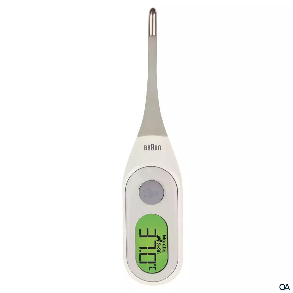 Braun Digital-Thermometer mit Age Precision® PRT2000