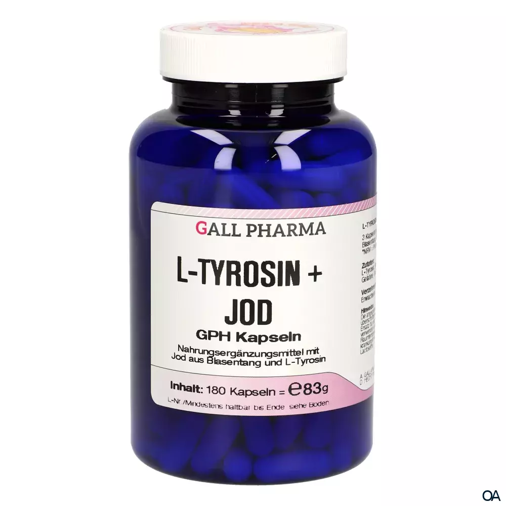 Gall Pharma L-Tyrosin + Jod Kapseln