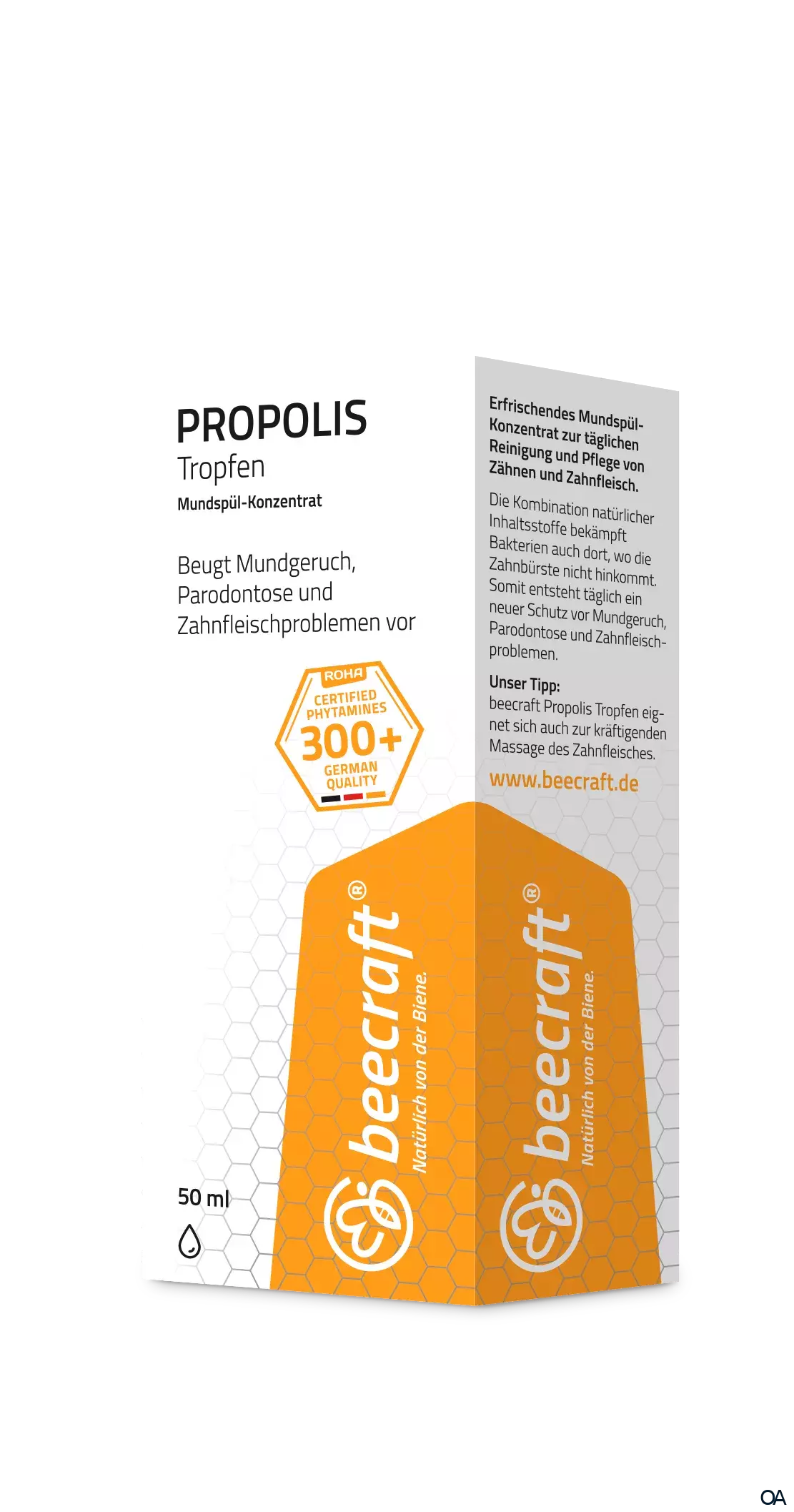 beecraft® Propolis Tropfen - Mundspül-Konzentrat