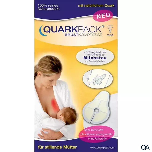 Quarkpack Brustkompressen