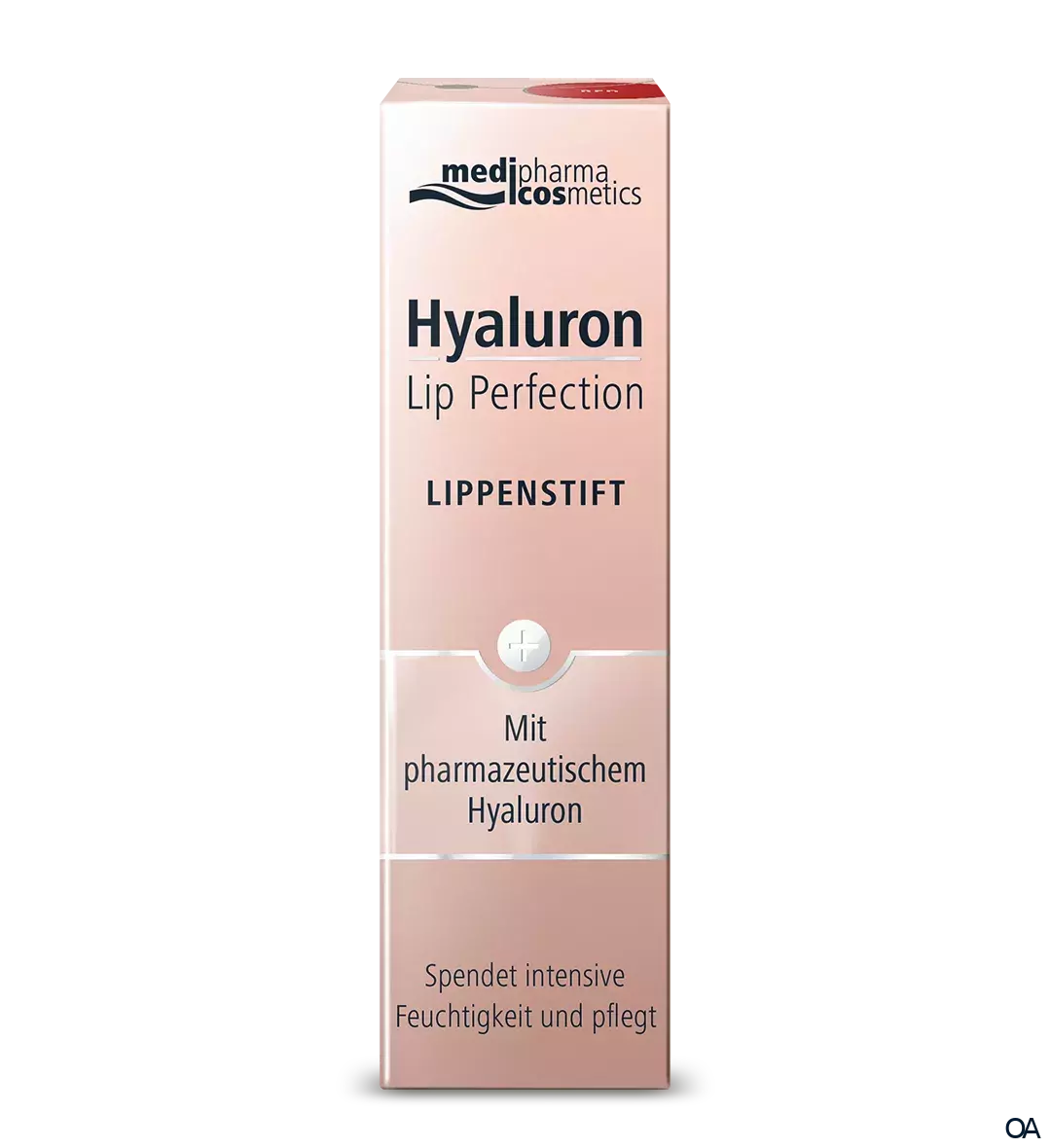 medipharma cosmetics Hyaluron Lip Perfection Lippenstift Red