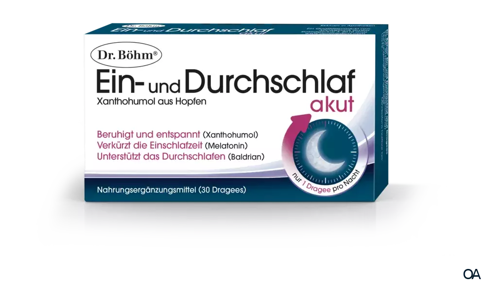 Dr. Böhm® Ein- und Durchschlaf akut Dragees